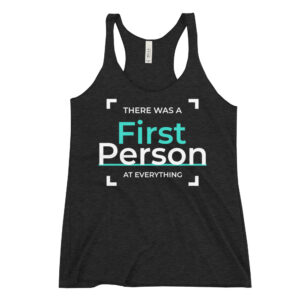 Women's Racerback Tank - motivational phrase
